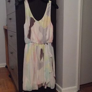 Alice + Olivia pastel multi-color dress